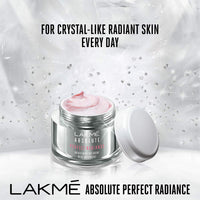 Lakmé Absolute Perfect Radiance Brightening Day Crème (Cream) With Niacinamide & Micro Crystals 50G & Lakmé Forever Matte Liquid Lip Colour, Nude Dream, 5.6 Ml
