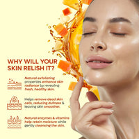 Twasa Pineapple Enzyme & Papaya Fruit Face Wash For Gently Exfoliates, Reduce Dark Spots & Glowing Skin | Cleanser For Brightening & Evens Skin Tone | For Men & Women - 100ml