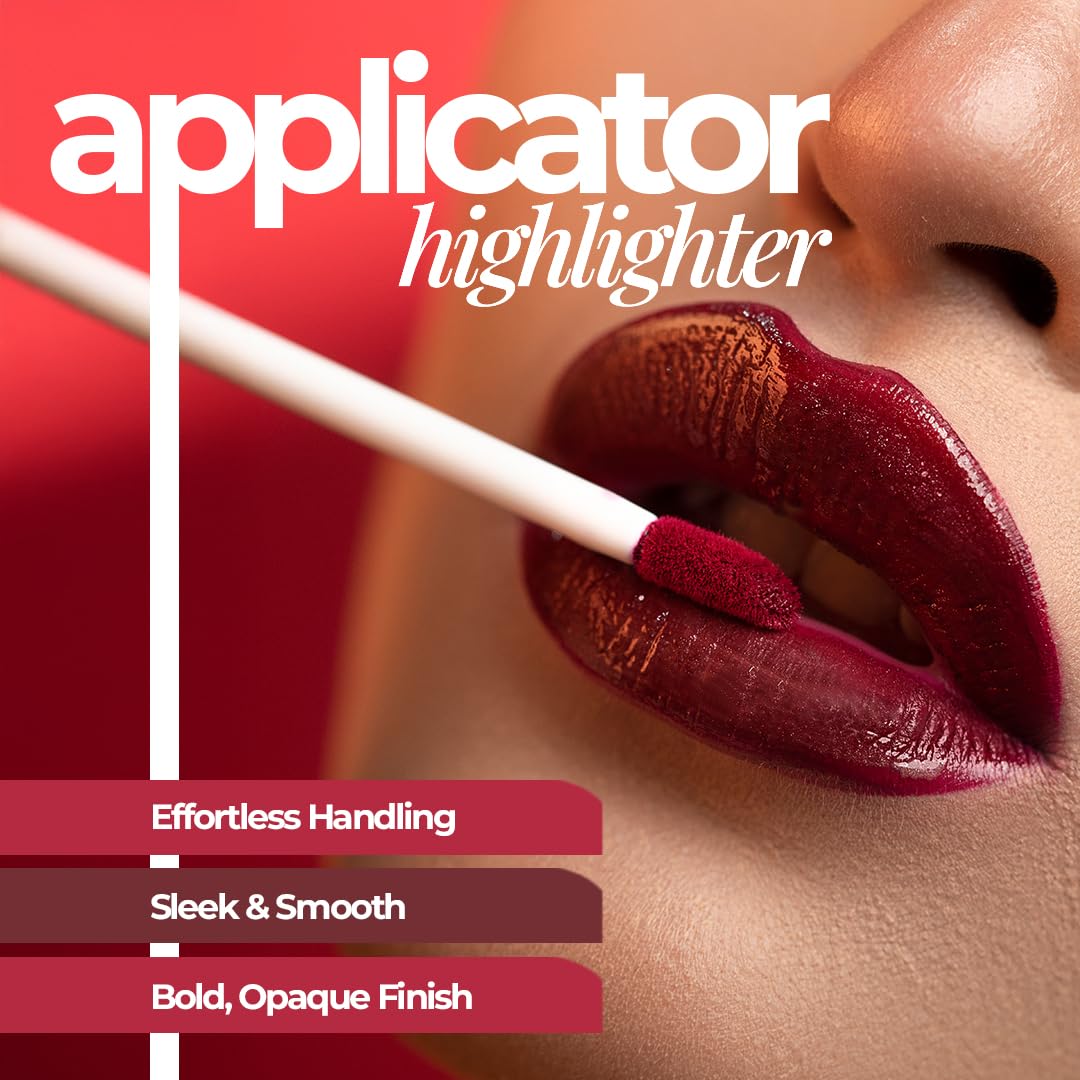 Juice Cosmetics Matte Luxe Lipstick - Vitamin E Enriched, Smudge-Free with Bio Retinol, Moisturizing Lock Technology, SPF 15, Long-Lasting (Maroon Bliss - M08)