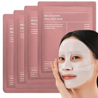 2 Pcs Collagen Overnight Face Mask | Korean Glass Skin Hydrogel Mask for Deep Hydration, Pigmentation, Anti-Aging & Pore Minimizing | Hyaluronic Acid, Niacinamide, Vitamin E & Centella(Pack of 2)