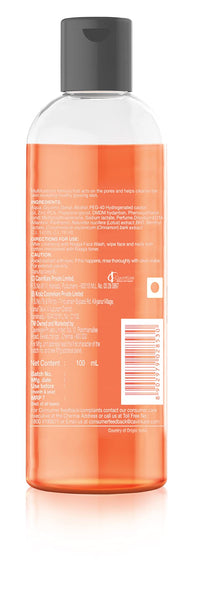Raaga Professional Skin Toner, Nourishes, Hydrates and Maintains pH Balance, with goodness of Lotus & Cinnamon, All Skin Types, 100 ml