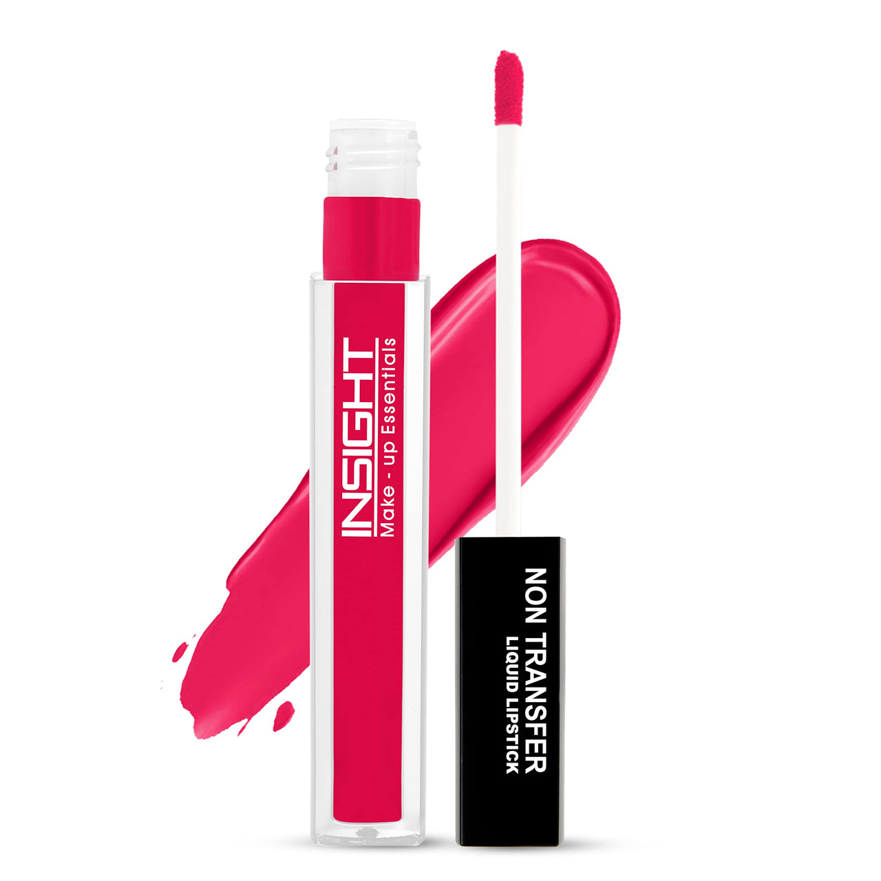 Insight Cosmetics Insight Non Transfer Liquid Lipstick 24 Hrs Waterproof Matte Texture Smudge Proof True Color Long Wear, 6ml(LG39-01) Crème Blusher, Face Makeup, Caramel Eclair, 3.5 gm(B-02=06)