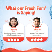 Aqualogica Detan+ Gentle Melt Exfoliator - 50 g | Gently Exfoliates | Visibly Removes Tan for Brighten & Smooth Skin| For Men & Women