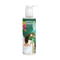 HIBISCUS MONKEY Probiotics Body Wash|100% Plant Derived|Sensitive Skin Friendly, Dermatologist Tested, Ph Balanced|Artificial Fragrance Free, No Synthetic Surfactants, No Sles/Sls, Paraben Free|200Ml