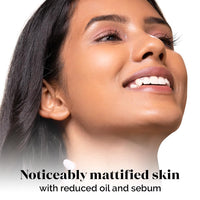 LuxaDerme Pore Perfecting Face Serum - Minimizes Pores, Controls Oil & Sebum, Firms Skin | 96% Natural Ingredients with Lotus water, Alpaflor® Alp-Sebum, Syn®-Coll, Galactomyces | Korean Skincare - 30ml