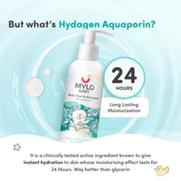 Mylo Baby Body Wash and Shampoo 200 ml | Gentle Cleansing Head-to-Toe | Tear Free Formulation | Made Safe Certified | Dermatologically Tested