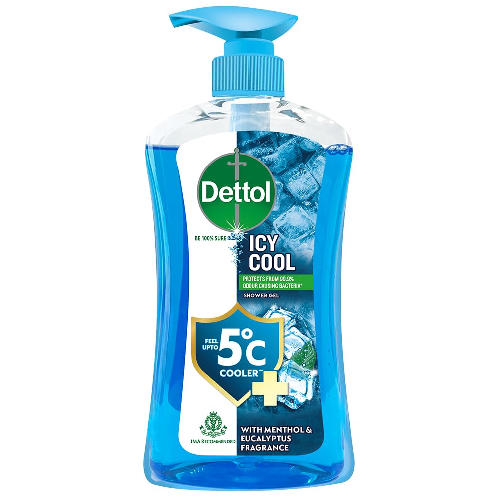 Dettol Lime Body Wash 500ml, Cool Gel, Lime Refill