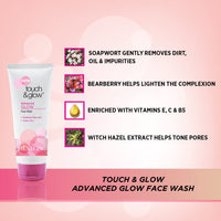 Revlon Touch and Glow Advanced Fairness Face Wash, 50g