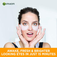 Garnier Skin Naturals, Sakura White, Face Serum Sheet Mask (Pink), 32g and Hydra Bomb Eye Serum Mask (Orange), 6 G