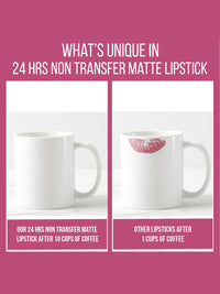 INSIGHT Cosmetics 24 Hrs Non Transfer Matte Lipstick |Lightweight |Transferproof|Nourishes Lips & Great for Daily Use |Highly Pigmented Smudge-Proof | Water-Proof| Toxic Free & Vegan| 19- How Are You