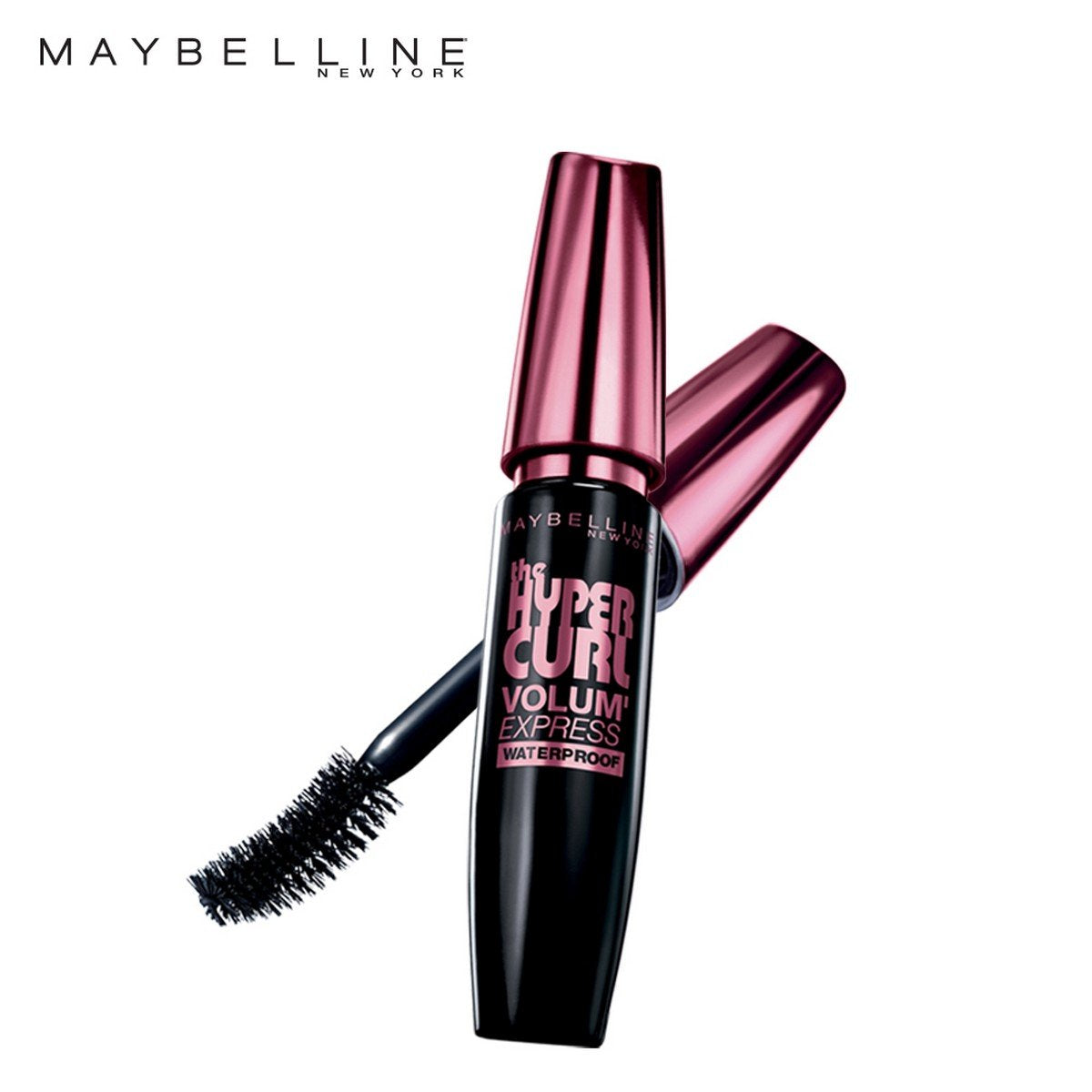 Maybelline New York Colossal Kajal Pencil, Black, 0.35G And New York Hypercurl Mascara Waterproof, Black, 9.2Ml Matte Finish