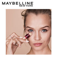 Maybelline New York Full Radiant Finish Liquid Instant Age Rewind Eraser, Multi Use Concealer, Sand, 6 ml with FREE Foundation Oval Brush
