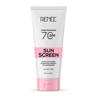 RENEE Pore Minimizing Sunscreen Spf 70 With 2% Niacinamide For All Skins, 2% Peptide & 3% Multivitamins, 50Ml