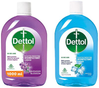 Dettol Floor Cleaner Lavender Blossom & Multi-Purpose Germ Protection Combo