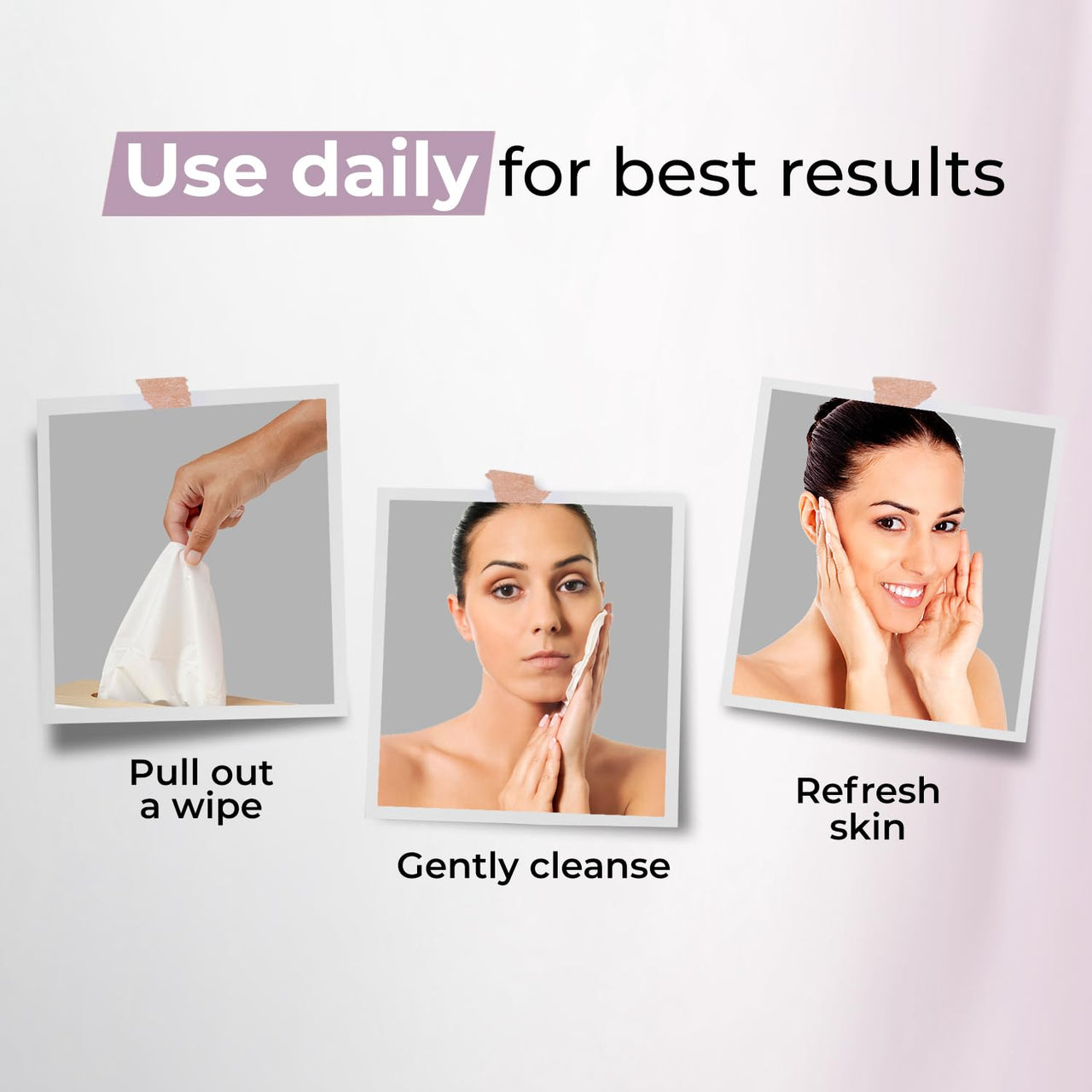 Kaya Clinic Refreshing Mattifying Wipes | Vitamin E & Chamomile Extracts | Face Wipes | Cleansing Wipes | For Acne Prone Skin | 30 Wipes