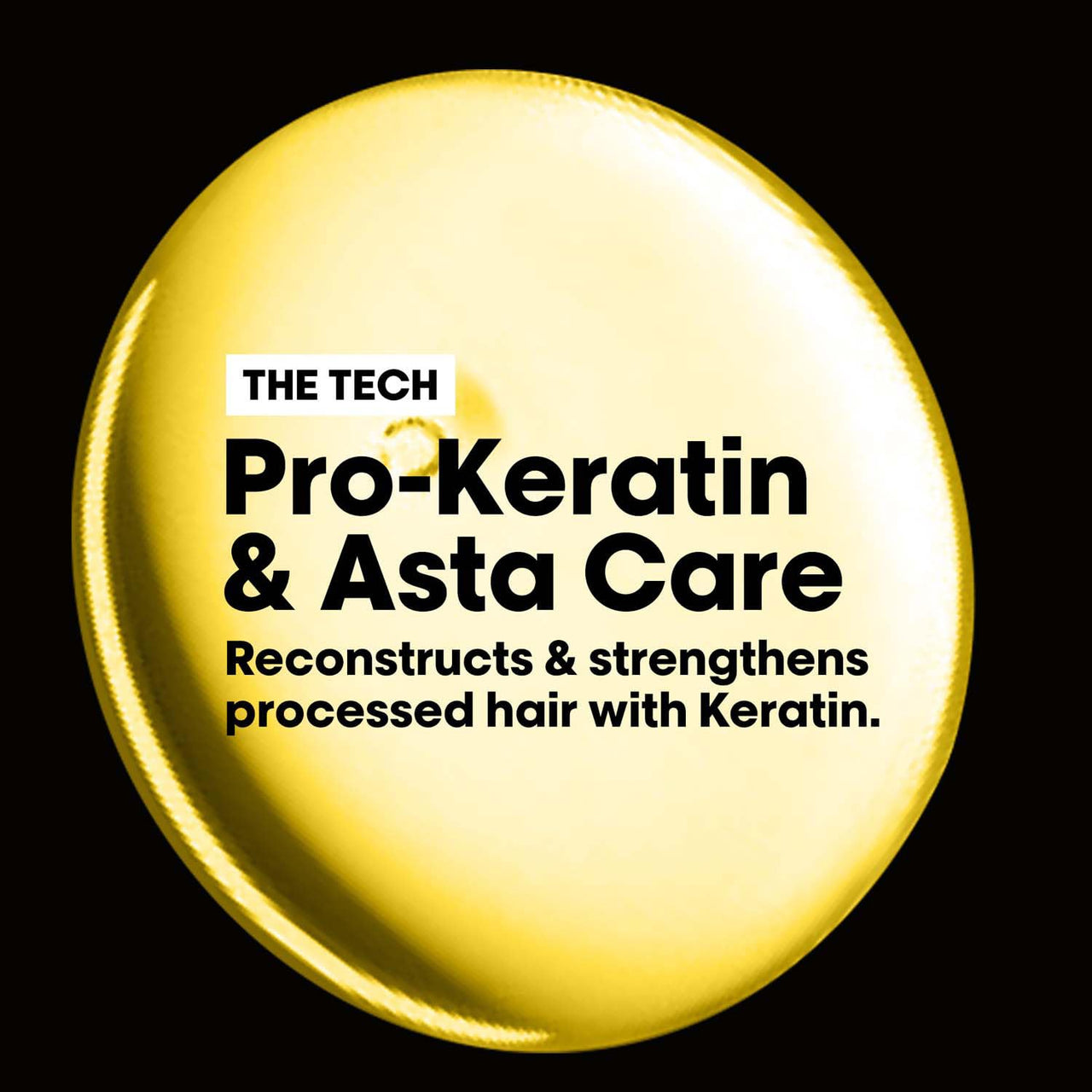 L'Oréal Professionnel Xtenso Care Sulfate-free* Shampoo | For all hair types | Gently cleanses, controls frizz and adds shine | With Keratin Repair and Asta-Care *without sulfate surfactants