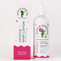 Tots & Bubbles Calming Baby Body Moisturizing Lotion – 300ml | Pediatrician Recommended Baby Cream | Kokum Butter & Sweet Almond Oil | Helps in Skin Nourishment | Coconut & Cardamom Oil, Konjac Root Extracts | No Artificial Fragrance, 0-5 years