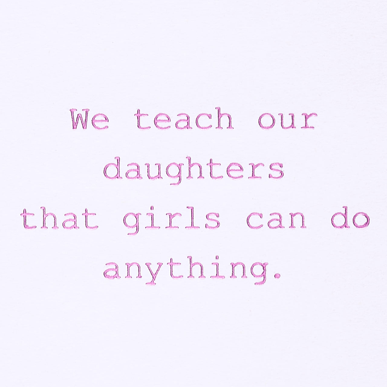American Greetings Birthday Card for Daughter (Girls Can Do Anything) Girls Can Do Anything