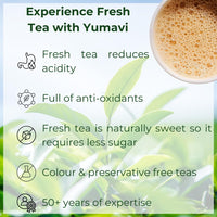 Yumavi Premium Fresh Kadak Chai Sealed Pack for Freshness | Sourced From The Estates Of Assam | Strong and Premium Chai Black Tea 250G