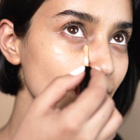 RUBY'S ORGANICS Liquid-Cream Concealer For Under-Eye Dark Circles & Pigmentation, Full Coverage, Cream With Bakuchiol, Easily Blendable, Highly Pigmented, Natural, All Indian Skin Types - HC2, 6.5Ml