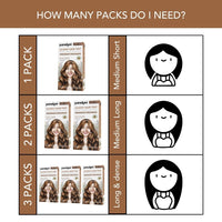 Paradyes No Bleach Lover's Latte Glossy Hair Tint, Ammonia-Free Formula for Natural Black Hair, Visible on Natural Black Hair, Includes Anti-Fade Conditioner for Long-Lasting Shine, Golden Brown