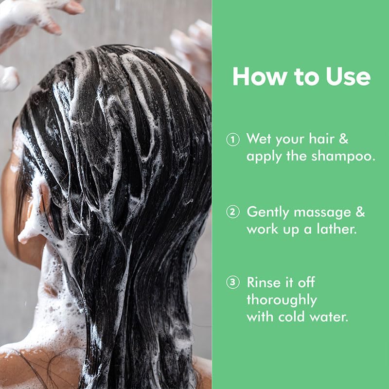 Naturali Shampoo For Dandruff | Tea Tree Oil For Hair | Sulphate Free | Dandruff Shampoo For Men | Paraben Free | 370 ml