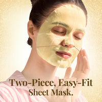 Everyuth Naturals Golden Glow 24K Gold Sheet Mask Pack of 3