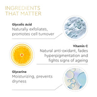 VLCC Clinic Skin Clarifying De-Tan Face Wash - 150ml | Anti-Tan Face Wash | Glycolic Acid & Vitamin C Facewash | Anti-Blemish Properties, Targets Dead Skin Cells and Pigmentation