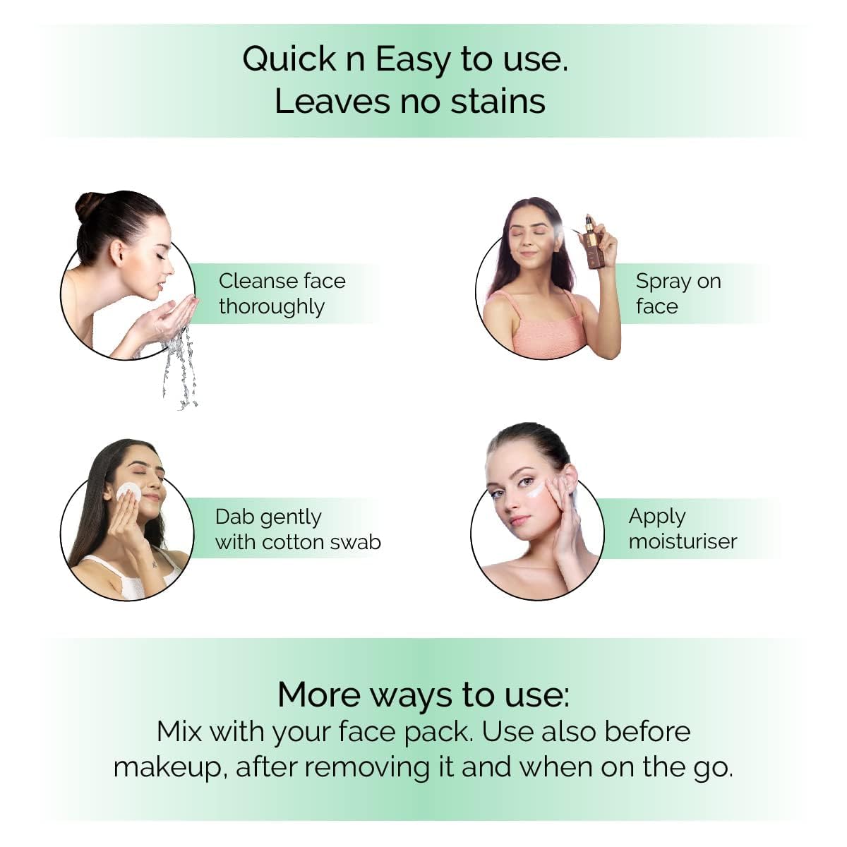 PYOURA Aloe vera Skin Repair Combo: Face Toner Mist Serum (100ml) + Sheet Mask (Pack of 1), For Hydration & Sunburn, Refreshes & Revives Damaged Skin, All Skin Types, Alcohol-Free, Natural & Vegan