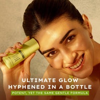 Hyphen Golden Hour Glow Face Serum with Niacinamide, Alpha Arbutin, Hyaluronic Acid Moisturizer, Aloe Vera Extract & Kakadu Plum| Non Sticky Serum for Men & Women & All Skin Types | 30Ml