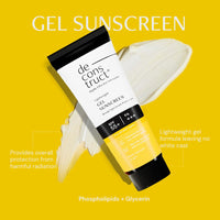 Deconstruct Glow Guard Duo | Brightening Lip Balm (4g) + Gel Sunscreen (50 g) | Lip Balm- For Dark, Pigmented, Dry, Flaky Lips | Brightens Pigmented Lips | Gel Sunscreen- SPF 50+ Gel based sunscreen for all skin types | Pack of 2