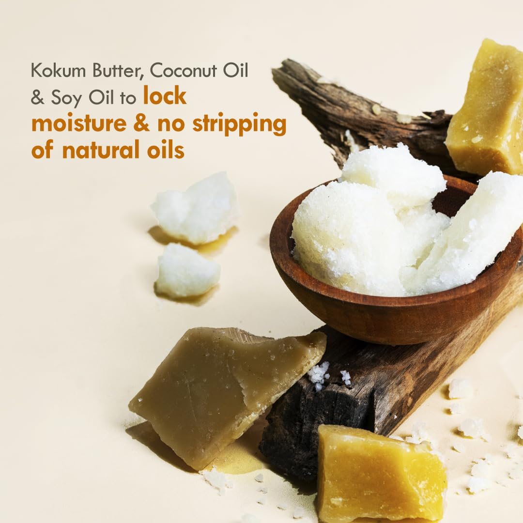 Nat Habit Healing Turmeric-Oats & Sacred Neem-Basil Butter Bath Soap, Anti-bacterial - Made With Cold Processed, Turmeric, Enriched with Neem & Kokum Butter For Men & Women - 125g of Each (Combo Pack of 2)