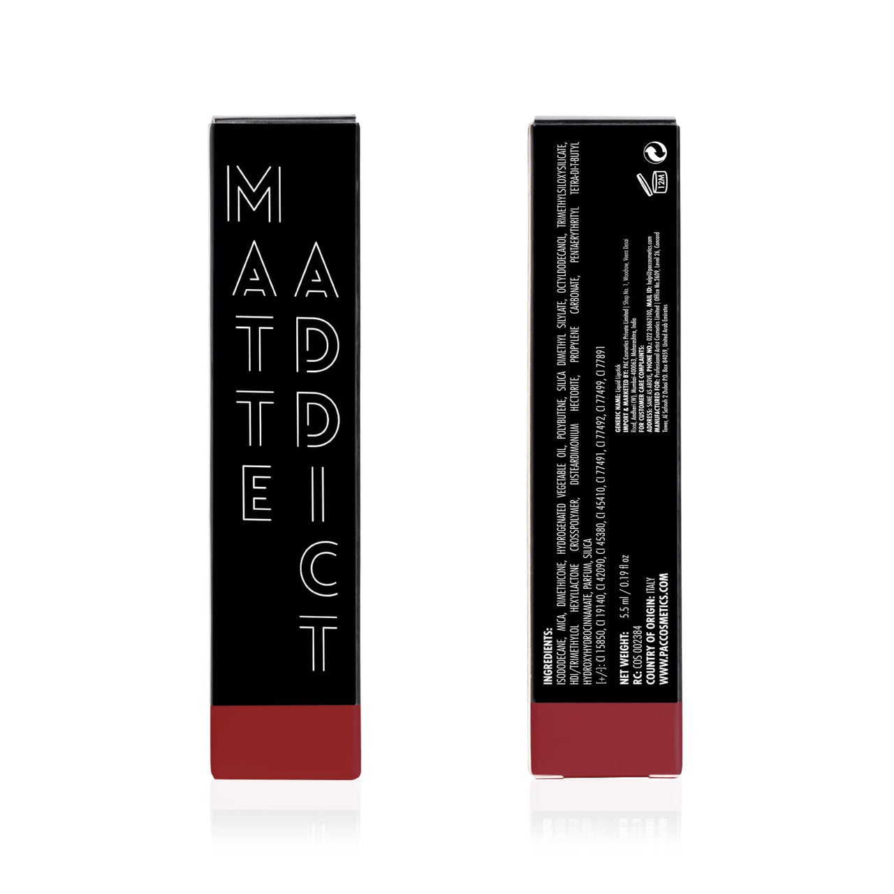 PAC Matte Addict Lipstic | 5.5 ml (Troublesome)
