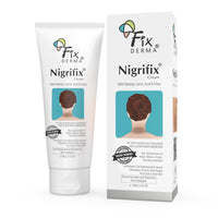Fixderma Nigrifix Cream for Acanthosis Nigricans with Lactic Acid For Body Parts like Neck, Ankles, Knuckles, Armpits, Thighs & Elbows | Exfoliant 100 gm (Pack of 1)