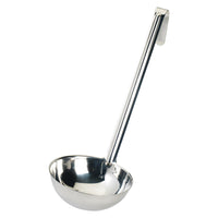Winco One Piece Stainless Steel Ladle, 24 Ounce, 13