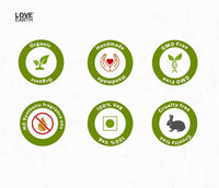 Love Earth Organic Foot Cream With Green Tea & Jojoba Oil For Cracked Dry and Rough Heels 50gm