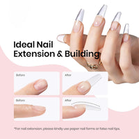 Bolt Bee Professional Builder Gel for Nails - 15ml Nail Extension Gel, Strong UV/LED Soak Off for Nail Sculpting, Durable Nail Enhancement for Salon & Home Use (Pink)