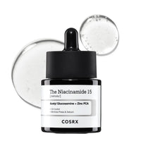 COSRX Niacinamide 15% Face Serum 20Ml, Minimizing Pores & Sebums, Blemish Treatments For Discoloration, Dark Spots, Enlarged Pores, Artificial Fragrance & Parabens-Free