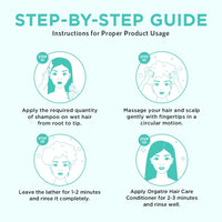 ORGATRE Total Curls Shampoo - 250ml | Rice Water & Argan Oil | Defines & Nourishes Curly Hair | Moisturizing Shampoo for Men & Women