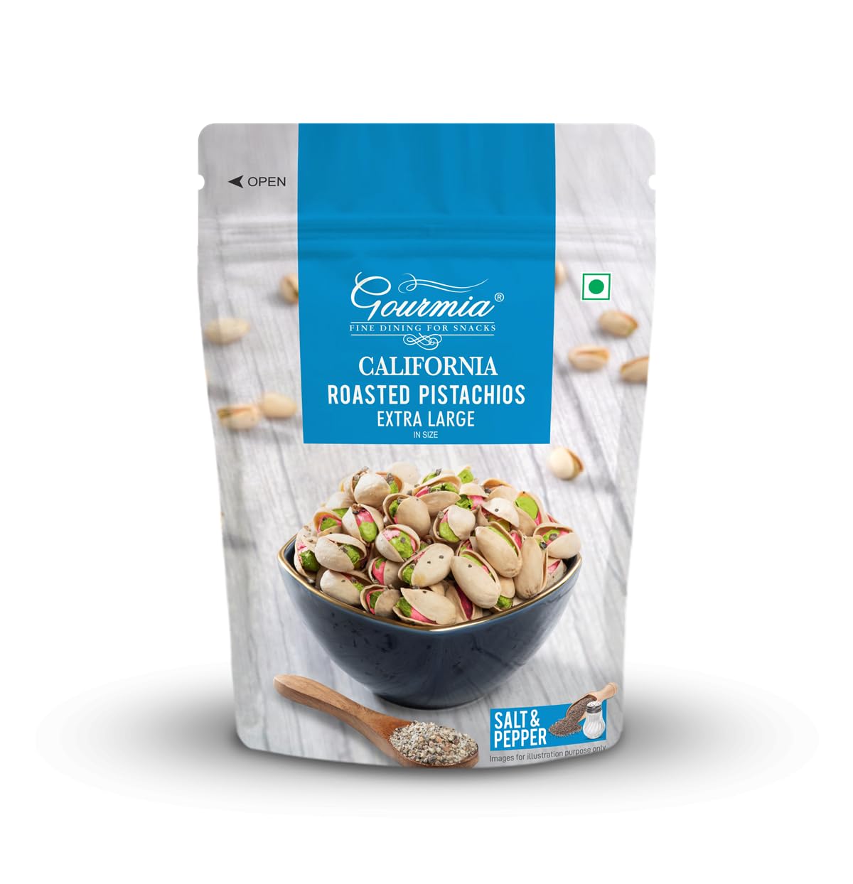 Gourmia Roasted Pistachios Salt & Pepper 200g