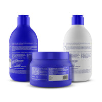 BBlunt Intense Moisture Shampoo 300ml + Intense Moisture Hair Mask 250g + Intense Moisture Conditioner 250g