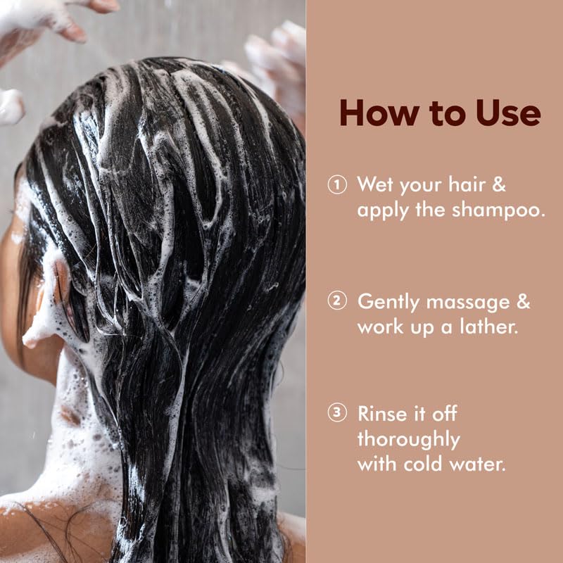 Naturali Rice Water Shampoo for Frizzy and Dry Hair | With Rice Water | Sulphate Free | For Women | Clarifying Shampoo | Paraben Free | 370 ml