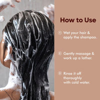 Naturali Rice Water Shampoo for Frizzy and Dry Hair | With Rice Water | Sulphate Free | For Women | Clarifying Shampoo | Paraben Free | 370 ml