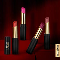 Lakmé Absolute Beyond Matte Lipstick, Velvety matte finish, blurs lip lines, lightweight & longlasting, lipstick, Nude Nectar