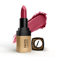 FACES CANADA Comfy Matte Velvet Touch Lipstick - Acai Parfait 12, 4.2g | Velvety Matte Finish | 8HR Longstay | Intense Colour | Hydrating Lips | Smooth Application