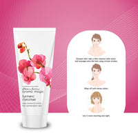 Aroma Magic Turmeric Cleanser | Deeply cleanses, hydrates, unclogs pores & soothes skin with Grapeseed, jojoba & ylang-ylang essential oils, Damask rose extracts | For Combination Skin - 100 gm
