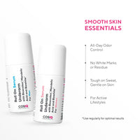 Cos-IQ Brightening Underarm Roll On Serum Combo Pack (Pack of 2 x 40ml Each) For Men and Women