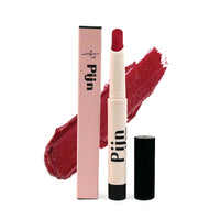 Pijn Luxe Comfy Matt Lipstick Pink Blush | 12HR Long-Lasting, Smudge-Proof & Waterproof | Lightweight, Smooth Matte Finish With Vitamin E & Lip Repair | Lipstick for Women
