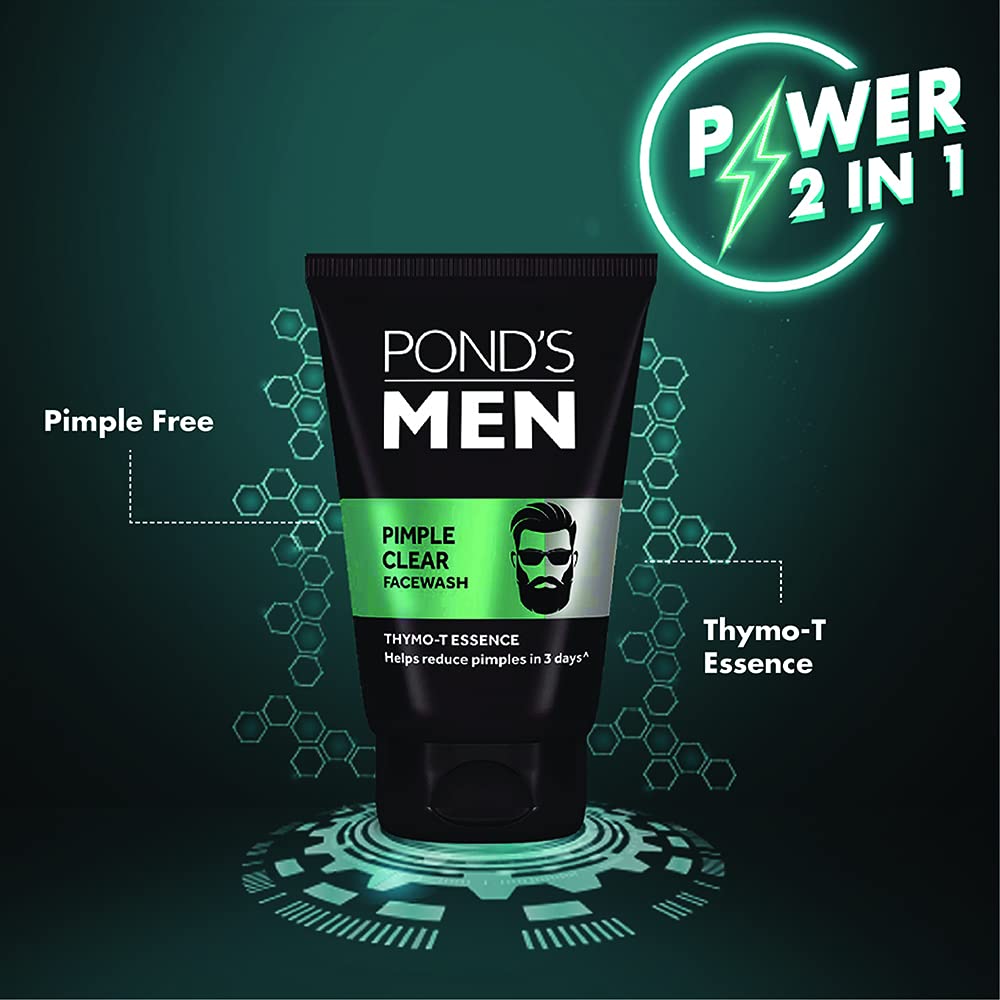 Pond's Men Pimple Clear Facewash, 100 g