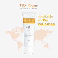 Brinton Healthcare UvDoux Face & Body Sunscreen gel with SPF 50 PA+++ in Matte Finish and Oil Free Formula| Water Resistant Sunscreen| Protection against UVA/UVB Rays (100 GM)